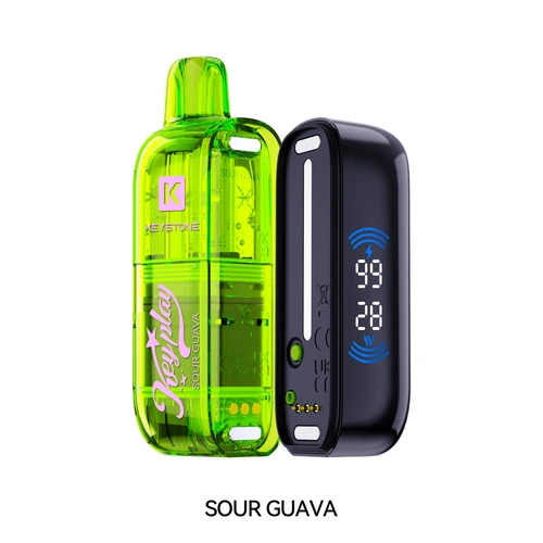VFEEL KEYPLAY SOUR GUAVA SOUR GUAVA VFEEL KEYPLAY Disposable Vapes available at Puff N Pass Vapes in Abbotsford BC