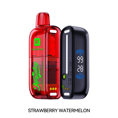 VFEEL KEYPLAY STRAWBERRY WATERMELON STRAWBERRY WATERMELON VFEEL KEYPLAY Disposable Vapes available at Puff N Pass Vapes in Abbotsford BC
