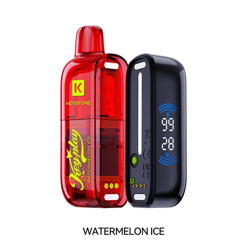 VFEEL KEYPLAY WATERMELON ICE WATERMELON ICE VFEEL KEYPLAY Disposable Vapes available at Puff N Pass Vapes in Abbotsford BC