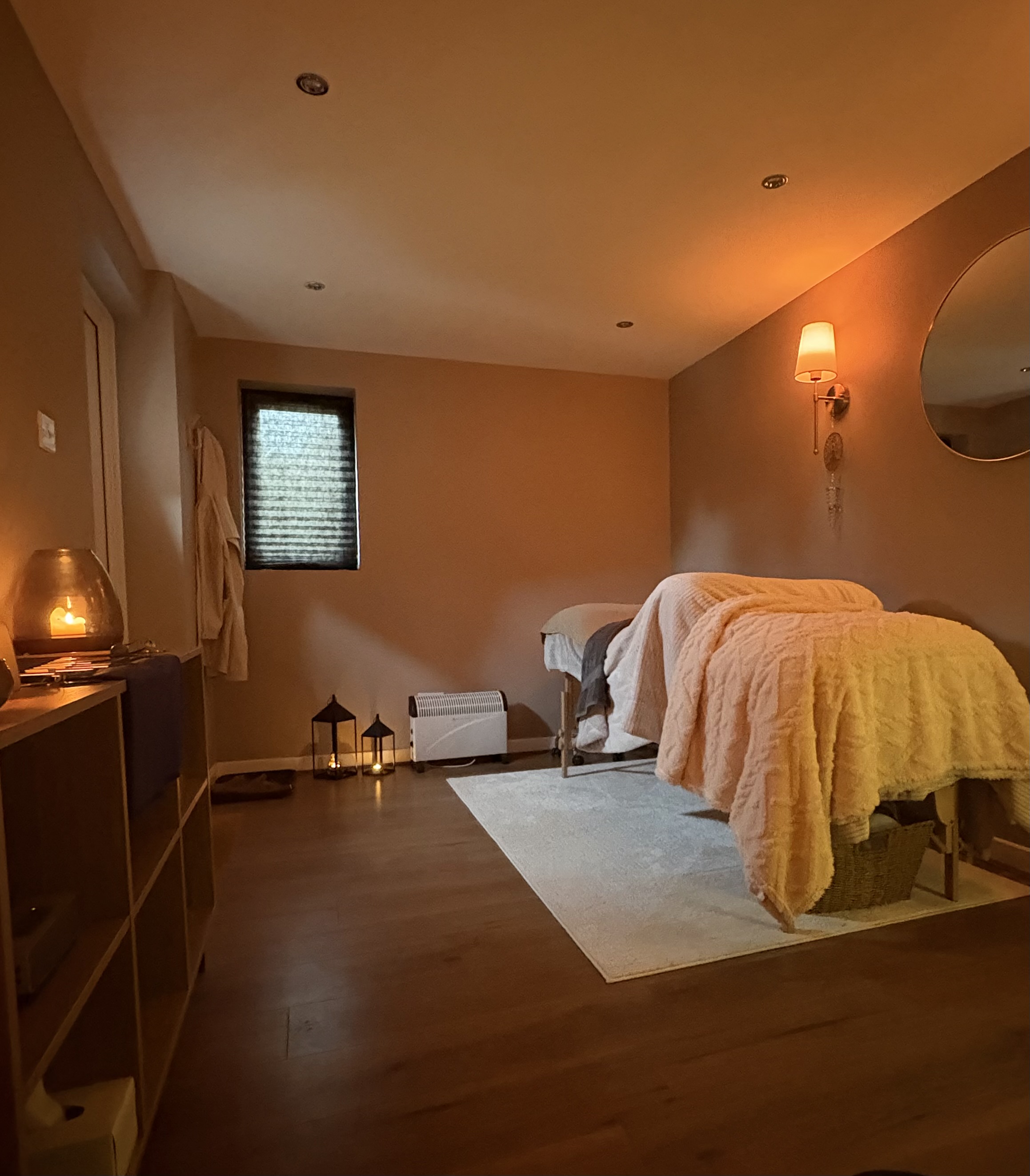 Chrysalis Healing treatment room