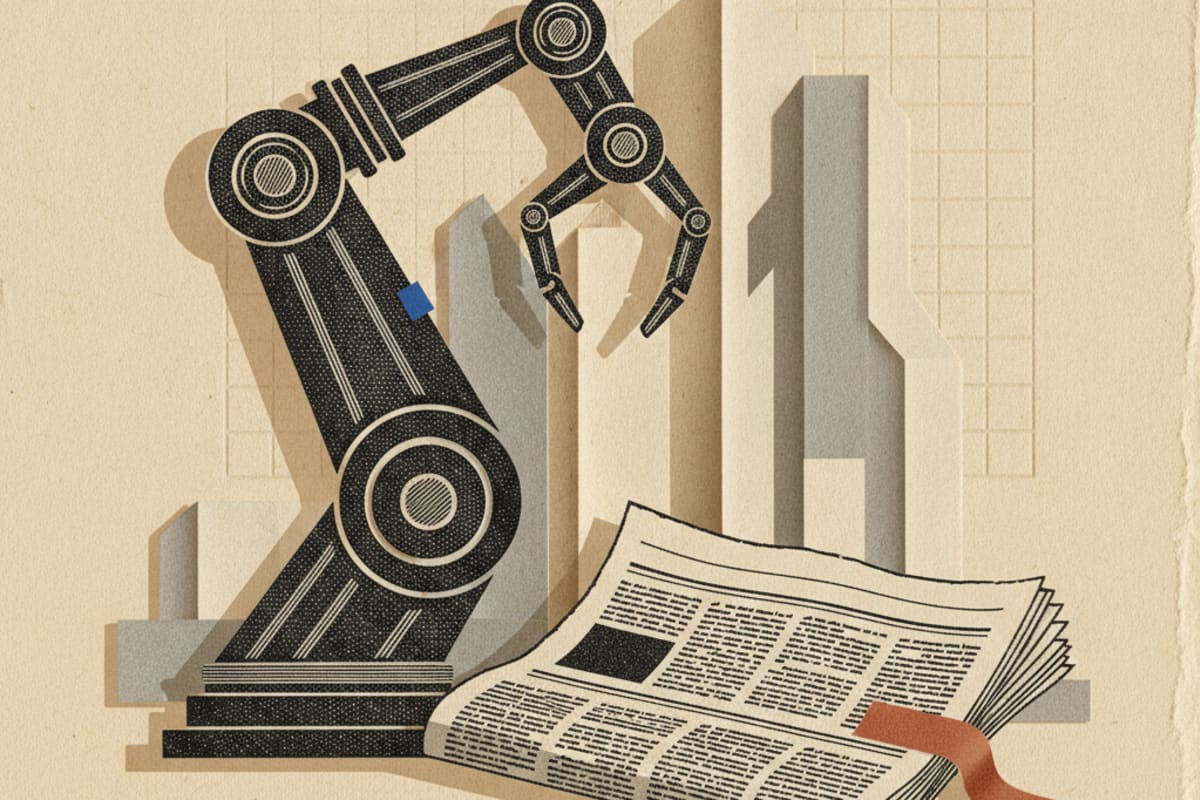 Illustration editoriale : Des modèles conçus pour remplacer les articles