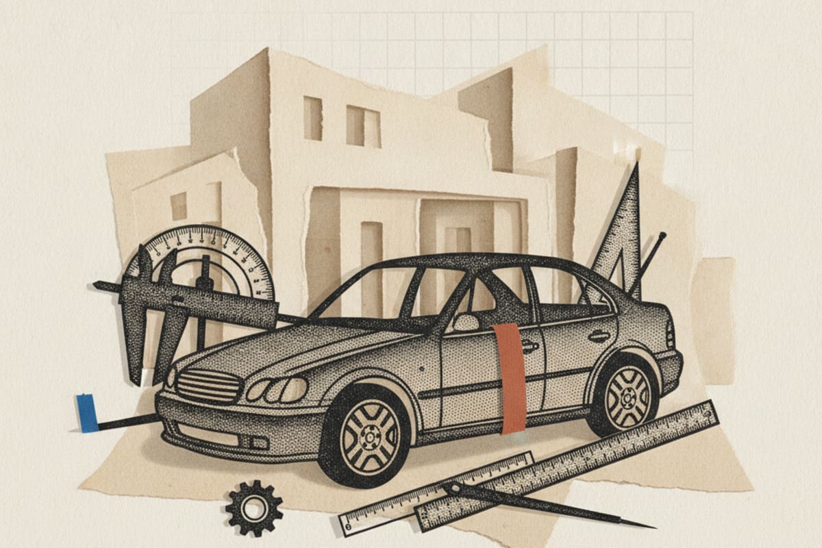 Illustration editoriale : Les constructeurs réduisent le nombre de prototypes physiques