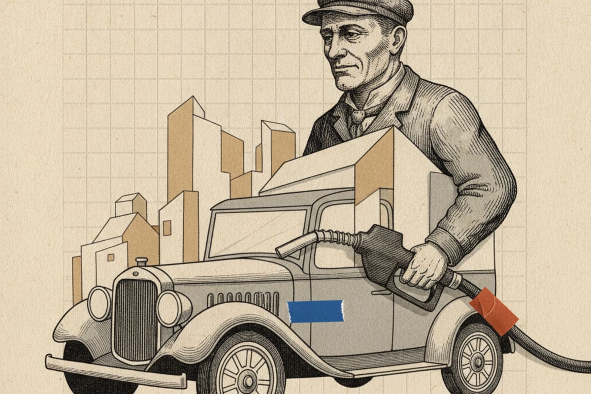 Illustration editoriale : La consommation s'effondre de 30 % en dix jours