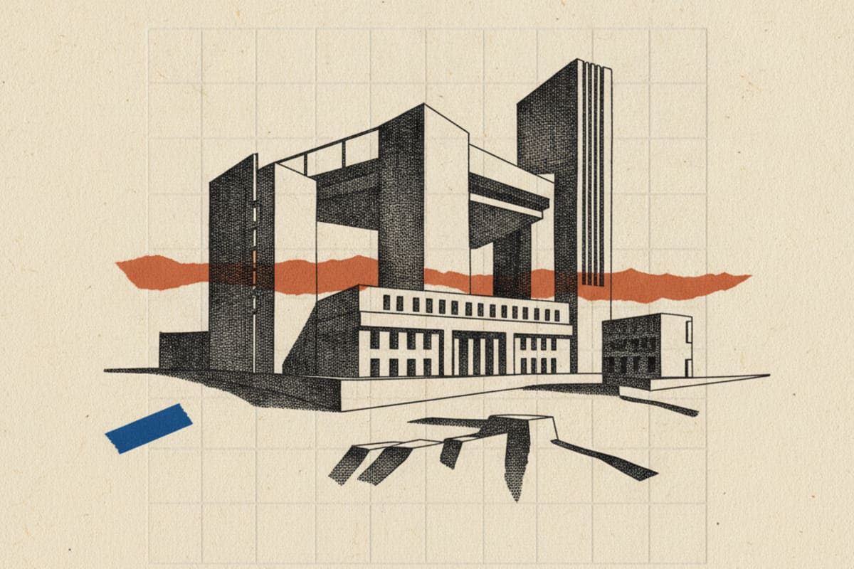 Illustration editoriale : Washington intervient directement devant la justice européenne