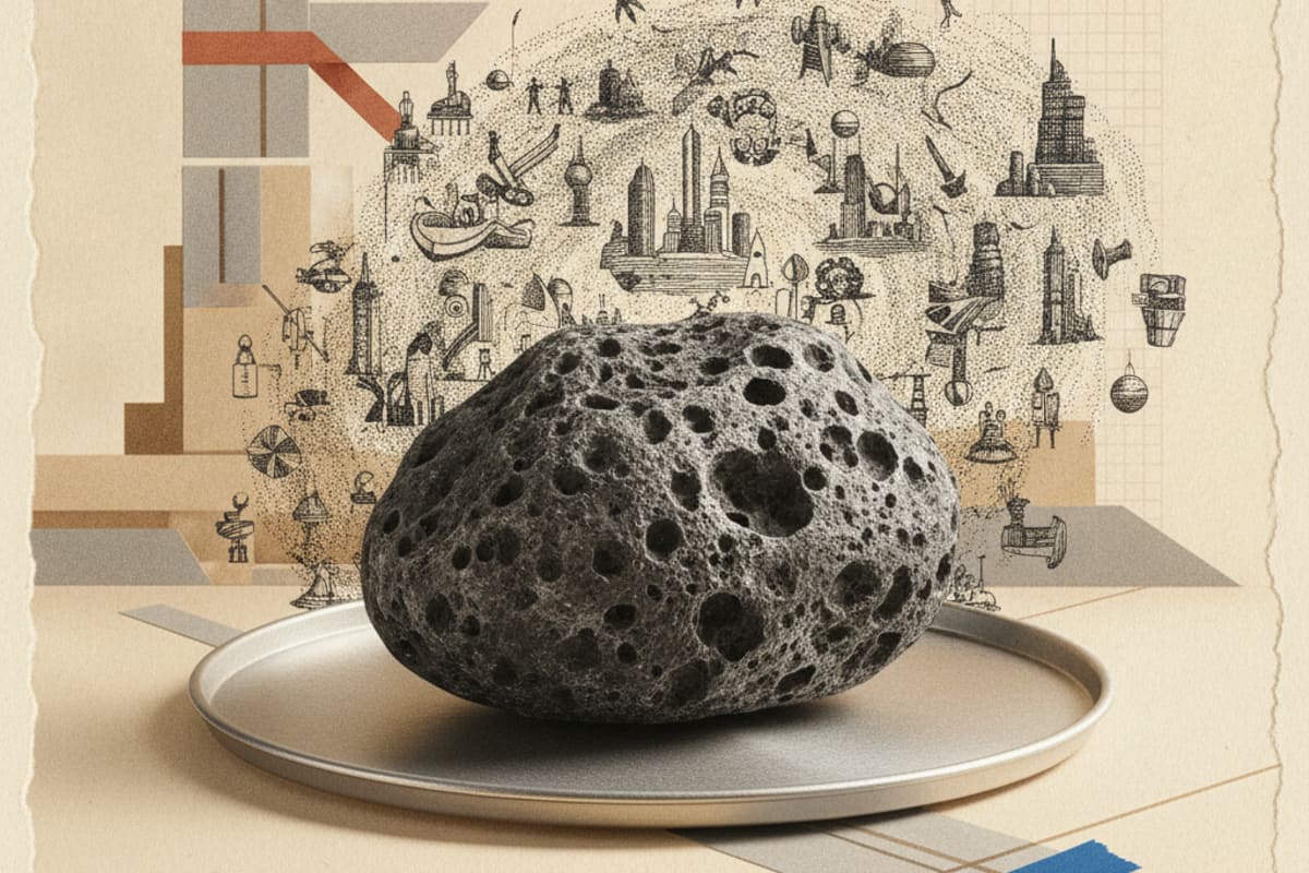 Illustration editoriale : L'ETH Zurich identifie un assemblage cosmique hybride