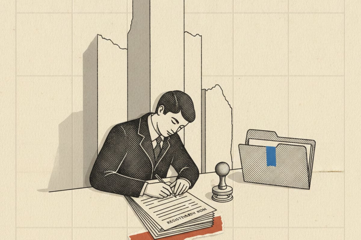 Illustration editoriale : La création numérique n'empêche pas l'isolement juridique