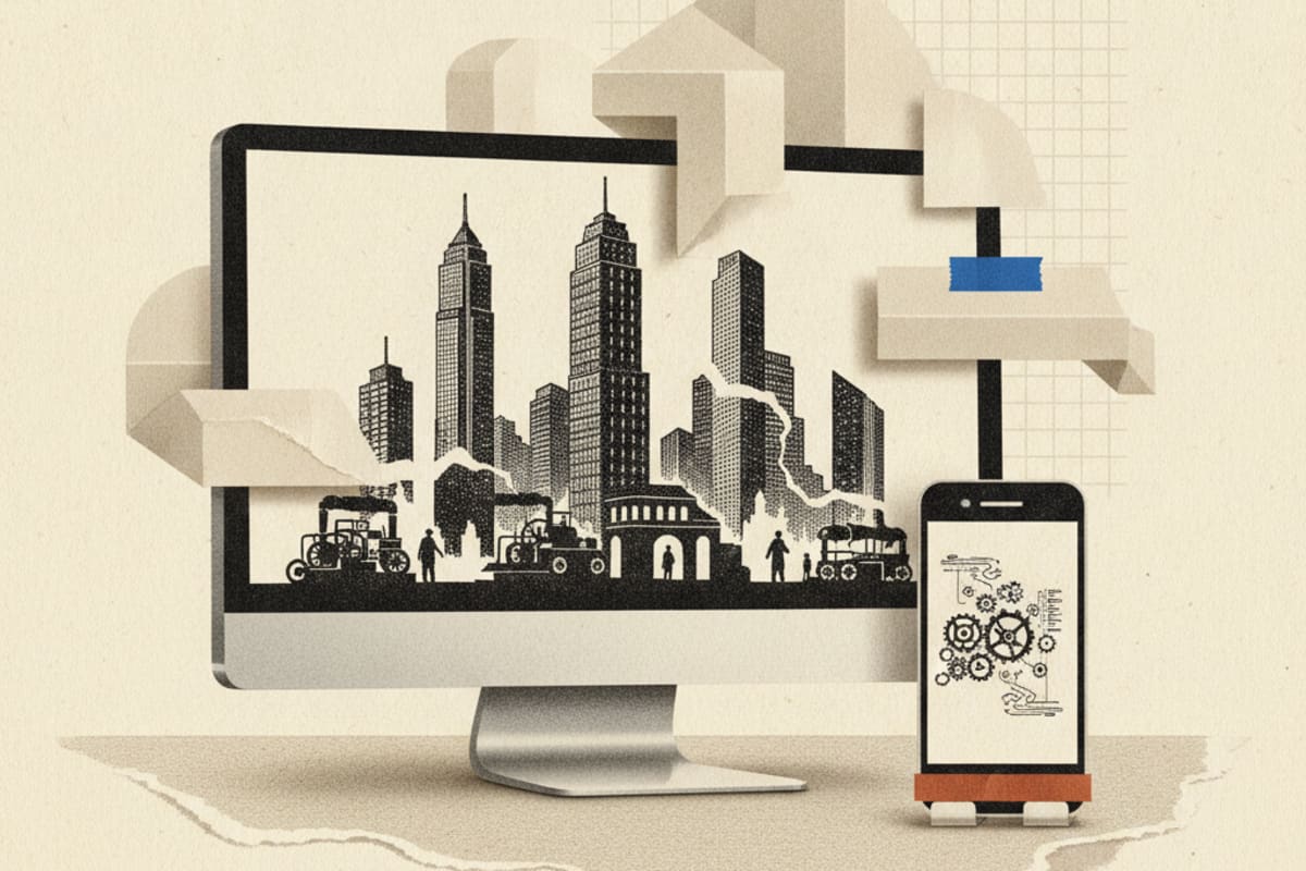 Illustration editoriale : Mozilla harmonise l'affichage sur ordinateur et mobile