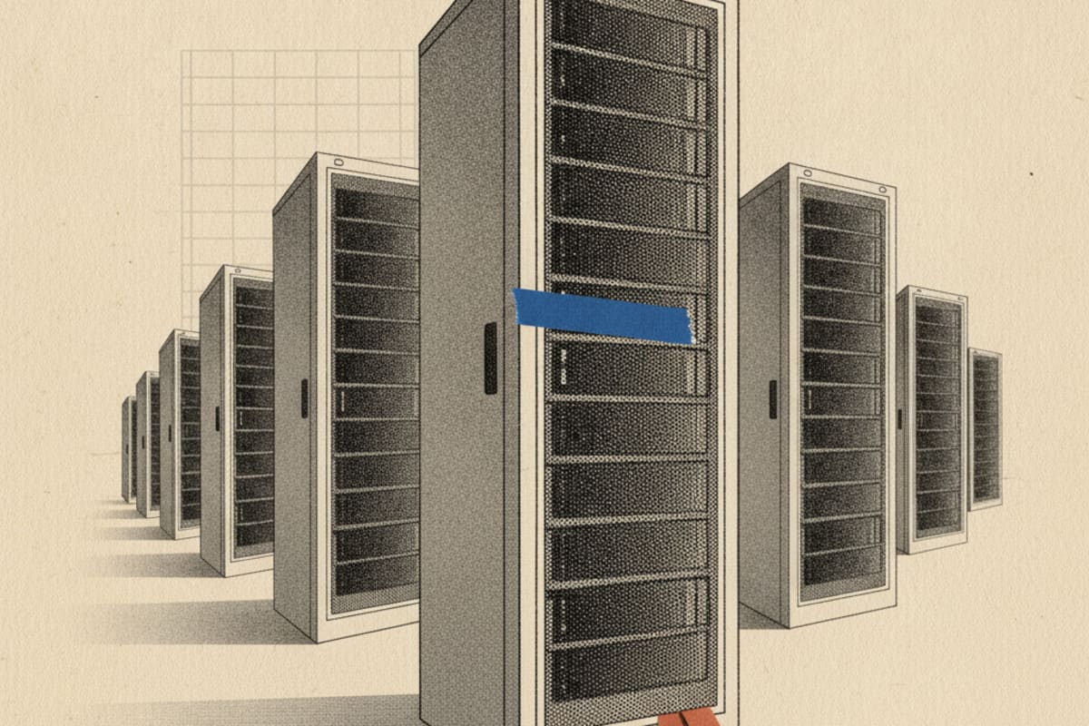Illustration editoriale : Dell colmate des brèches majeures dans ses modules de stockage
