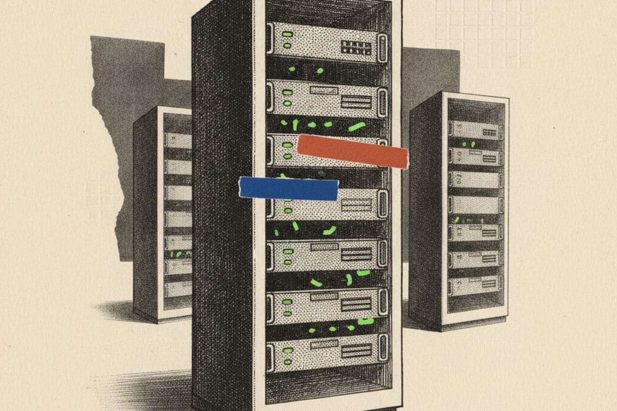 Illustration editoriale : Les fournisseurs concurrents captent les contrats résiliés