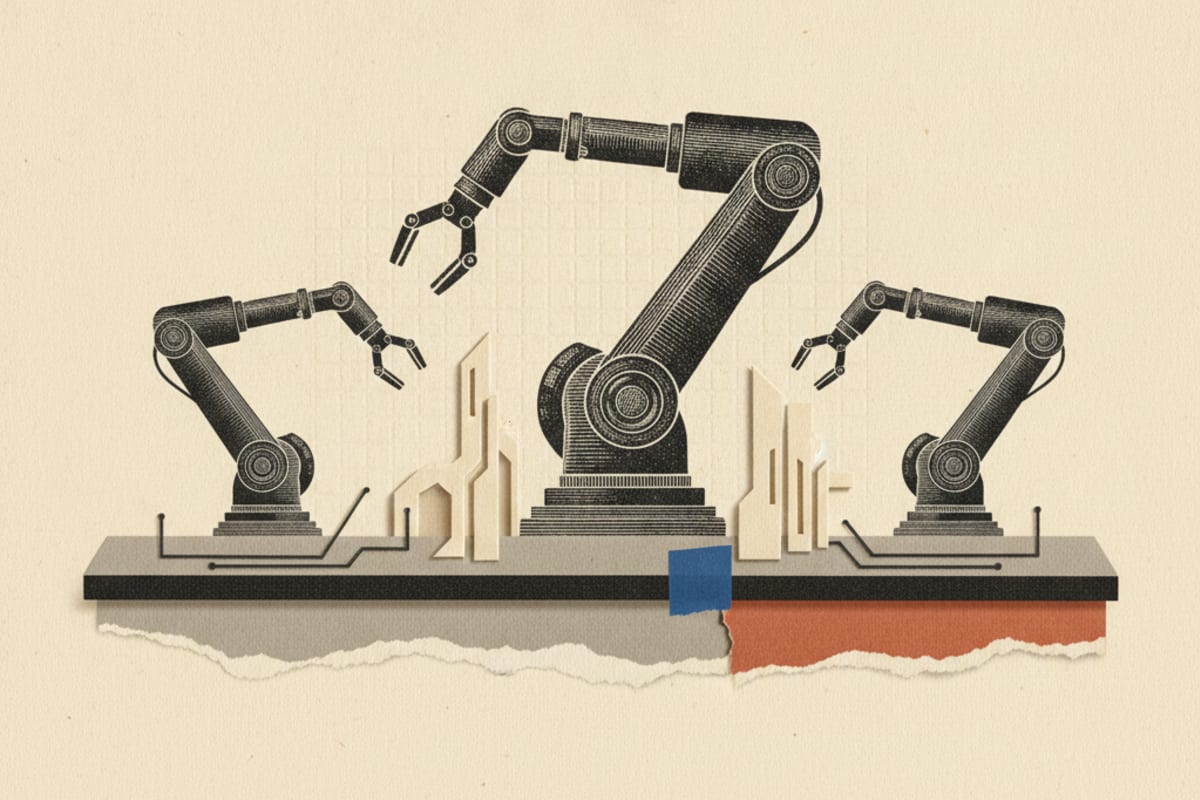 Illustration editoriale : GWM-1 préparait déjà l'intégration logicielle pour robots
