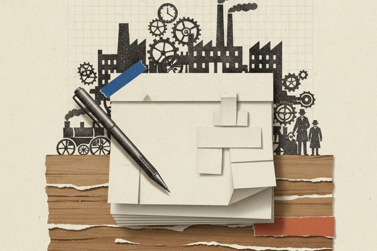 Illustration editoriale : Le calendrier impose un cycle de trente jours
