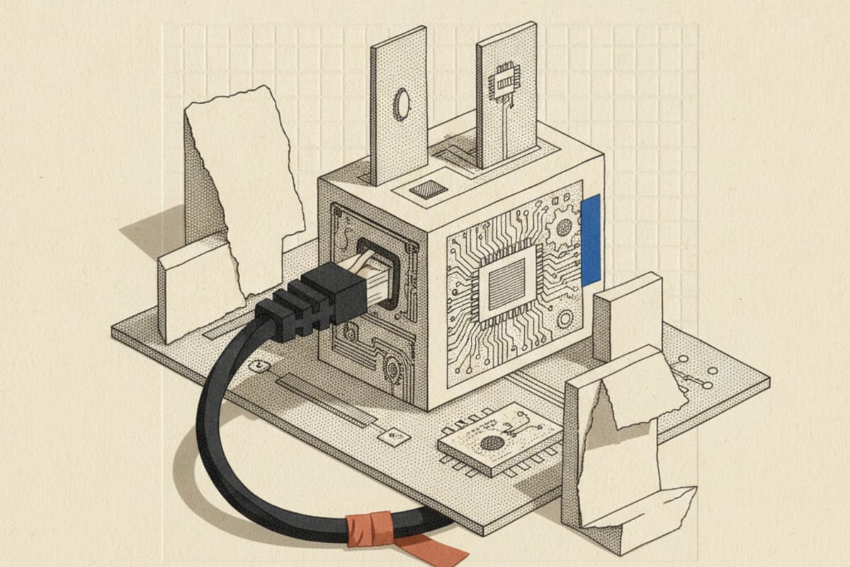 Illustration editoriale : Un script d'une douzaine de lignes trompe l'application