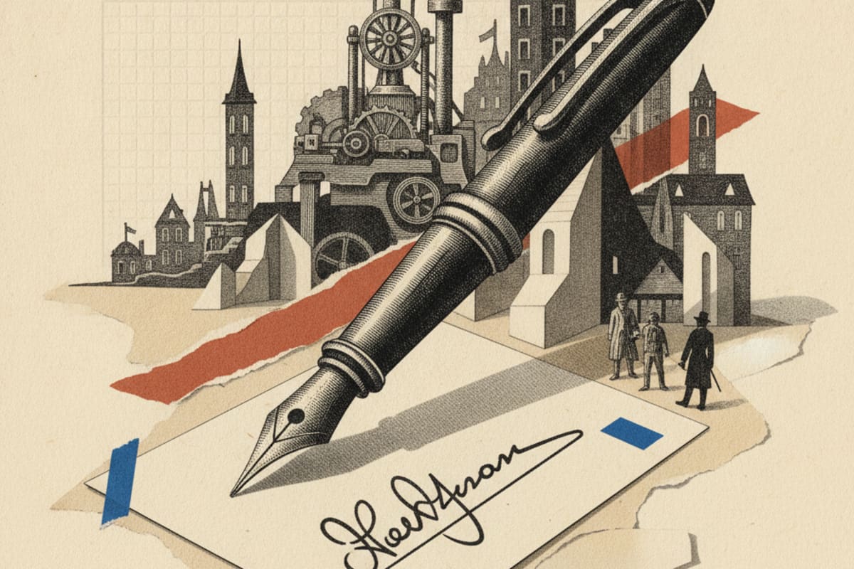 Illustration editoriale : L'accord d'autorégulation privilégie les engagements volontaires