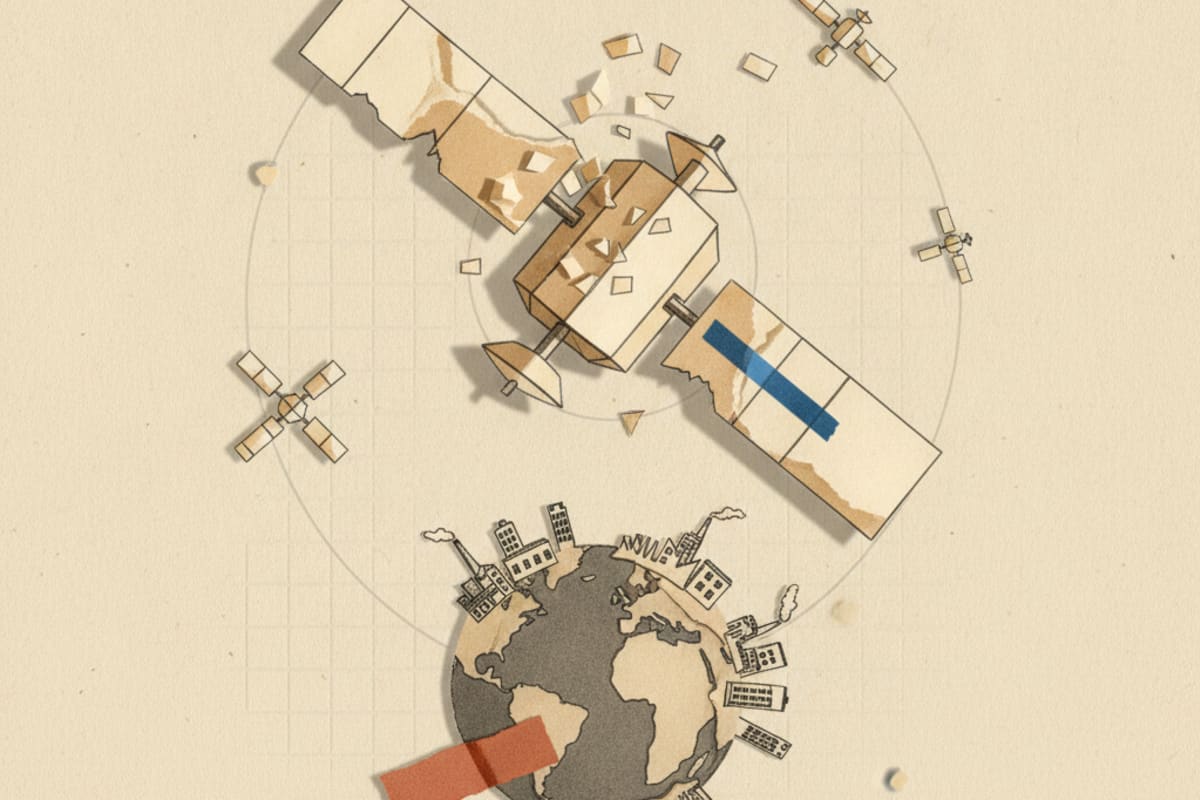 Illustration editoriale : Open Cosmos relie ses satellites par laser