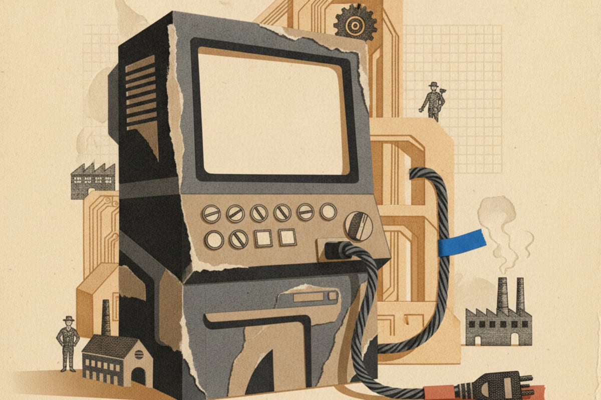 Illustration editoriale : Les ransomwares ciblent l'industrie et les laboratoires