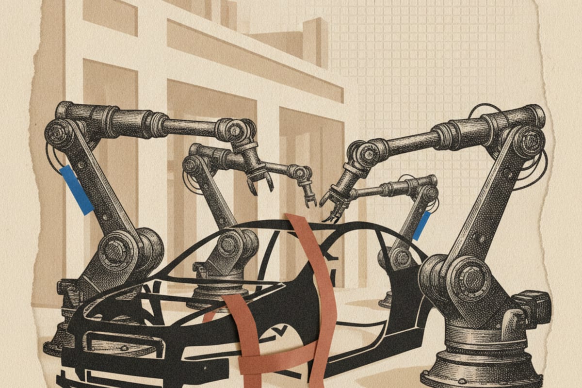 Illustration editoriale : Renault engage 10 milliards d'euros pour l'électrique