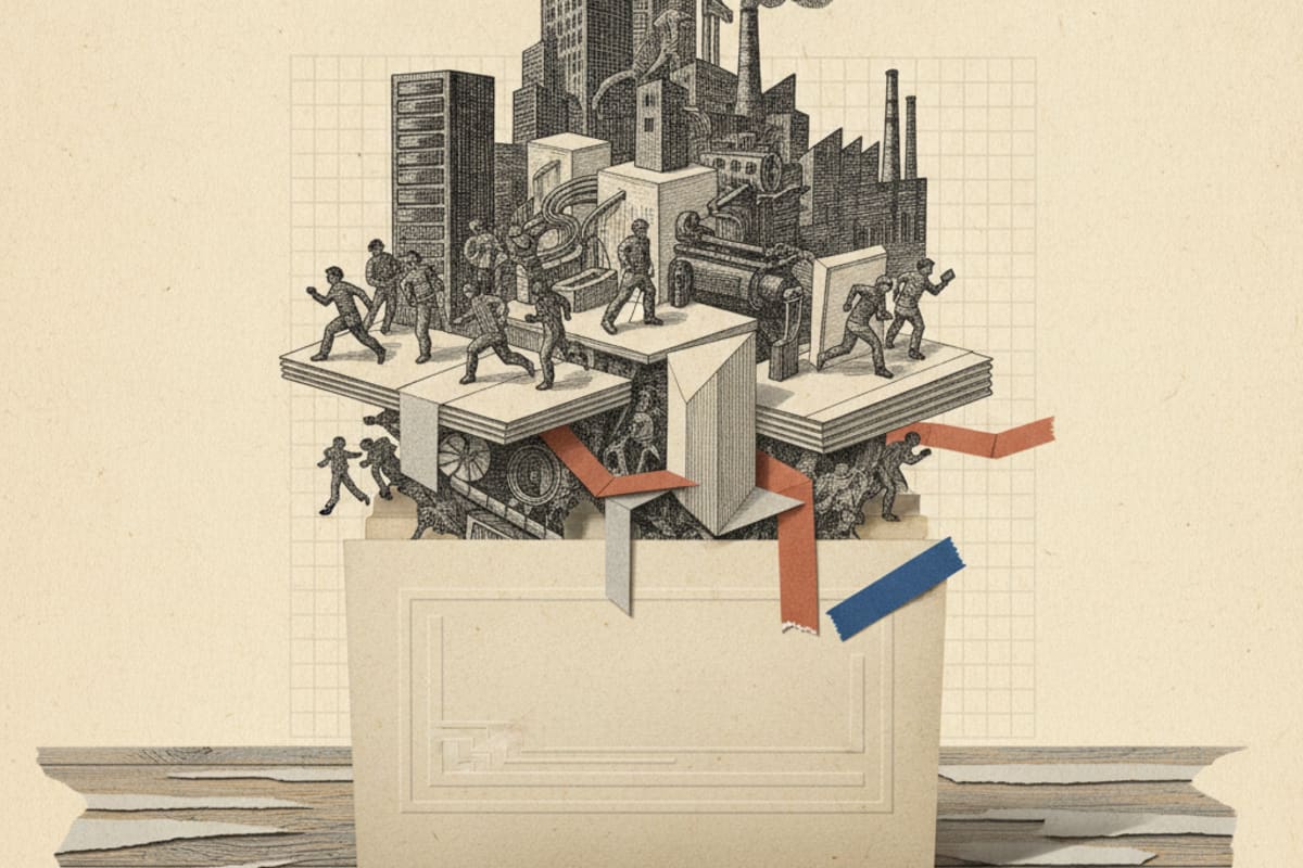 Illustration editoriale : Les trames de crise préparent les équipes