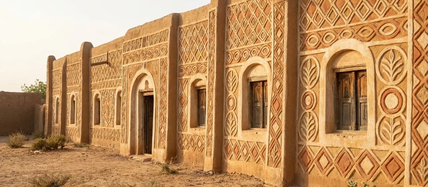 Hausa Wall Decoration