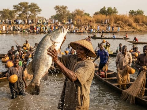 Argungu Fishing Festival festival in Nigeria