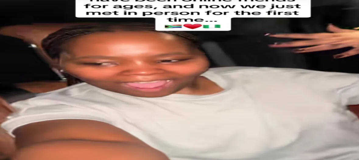 Woman's Joy as Childhood Dream of Visiting Nigeria Comes True