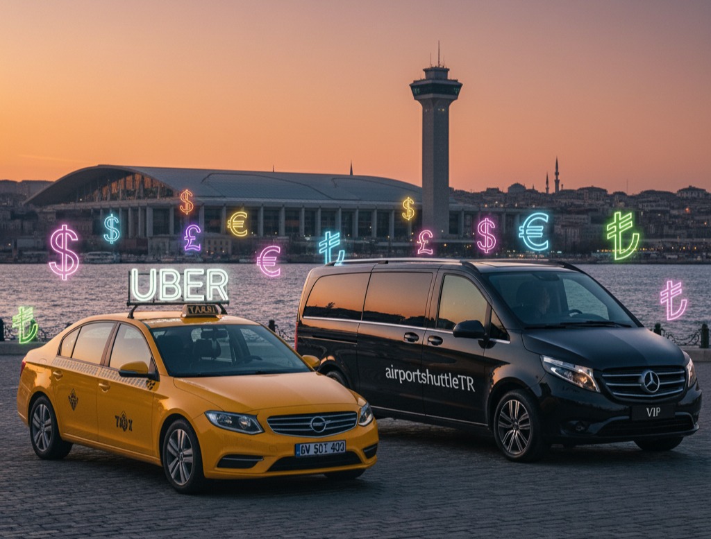 Uber Taksi mi, VIP Transfer mi? İstanbul'da Hangisi Daha Avantajlı? | AirportShuttleTR Rehberi
