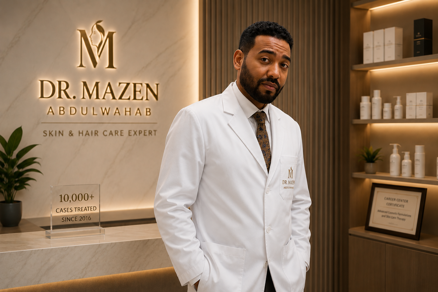 Luxury beauty skin consultation — radiant healthy glowing skin