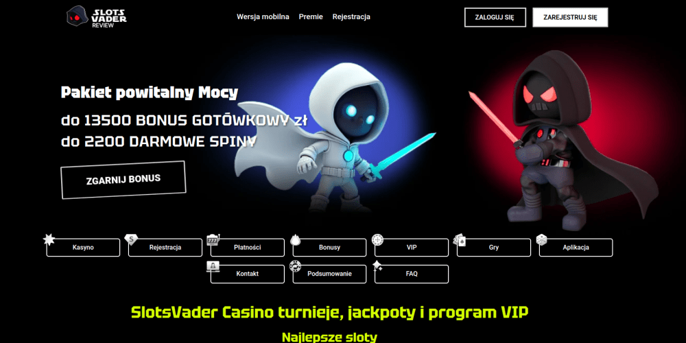 Bezpieczne kasyna online z licencją – gdzie w tym rankingu plasuje się SlotsVader