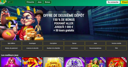 Spin Million et ses récompenses VIP pour les joueurs fidèles