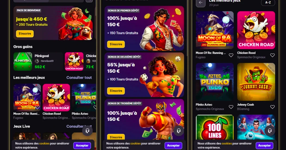 Spin Macho Casino sur mobile : jouer facilement en déplacement en France