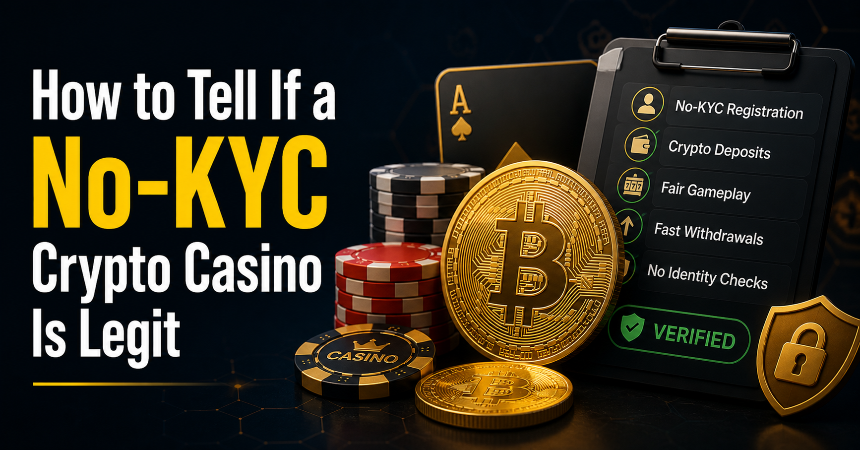 How to Tell If a No-KYC Crypto Casino Is Legit