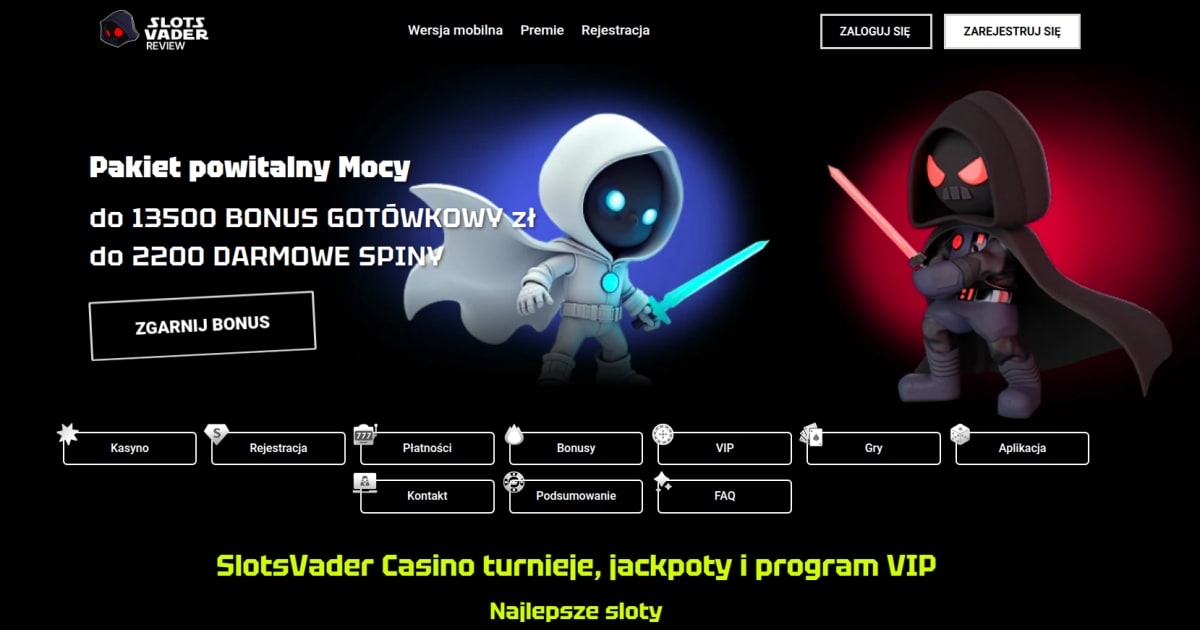 Kasyna online Polska dla wymagających graczy – co oferuje SlotsVader ponad standard