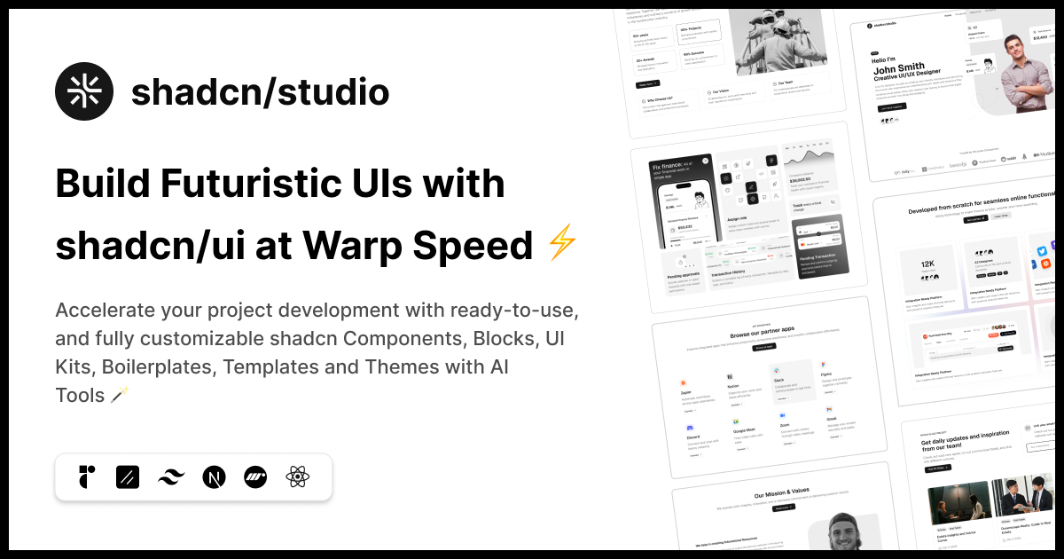 Shadcn Studio preview