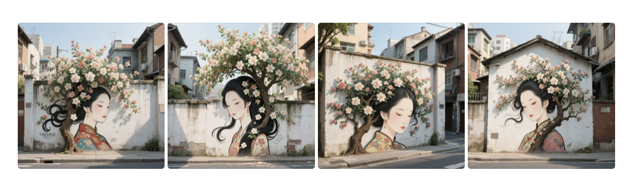 图片[5]-5月 国风美女鲜花墙-365博客