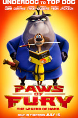 Paws of Fury: The Legend of Hank one-sheet