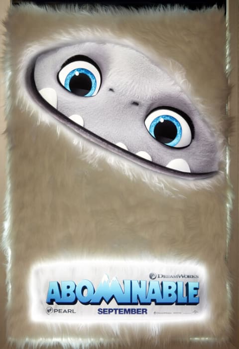 Abominable theatrical one-sheet