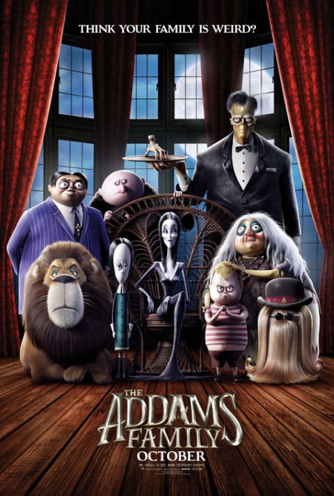 The Addams Family theatrical one-sheet