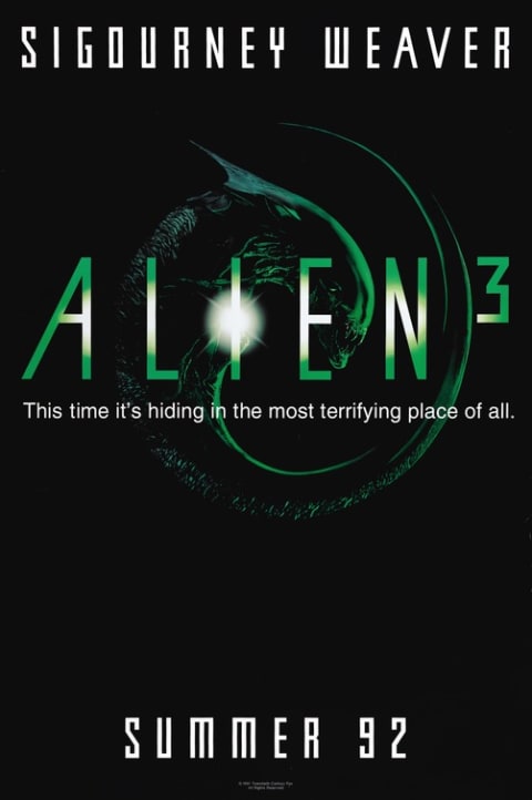 Alien 3 theatrical one-sheet
