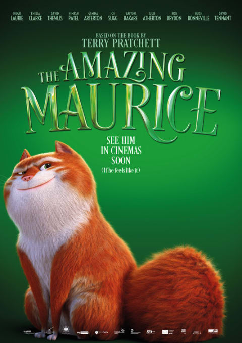 The Amazing Maurice theatrical one-sheet