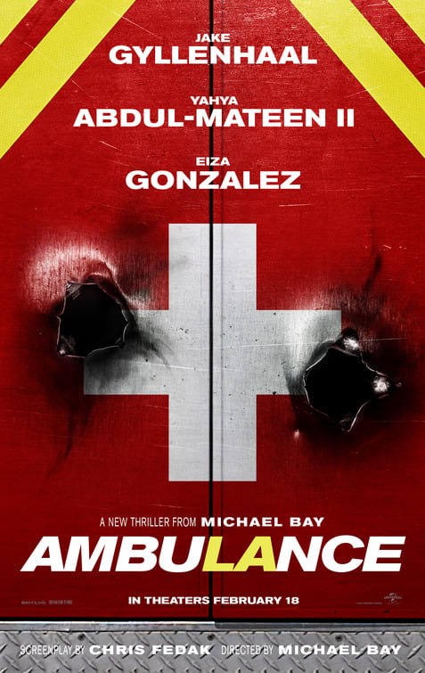 Ambulance theatrical one-sheet