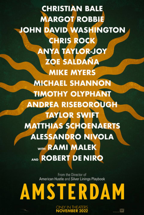 Amsterdam theatrical one-sheet
