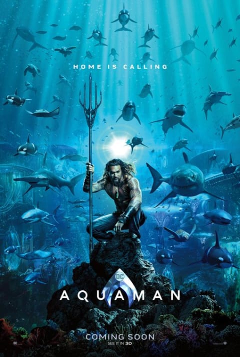 Aquaman theatrical one-sheet