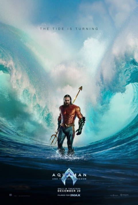 Aquaman and the Lost Kingdom theatrical one-sheet