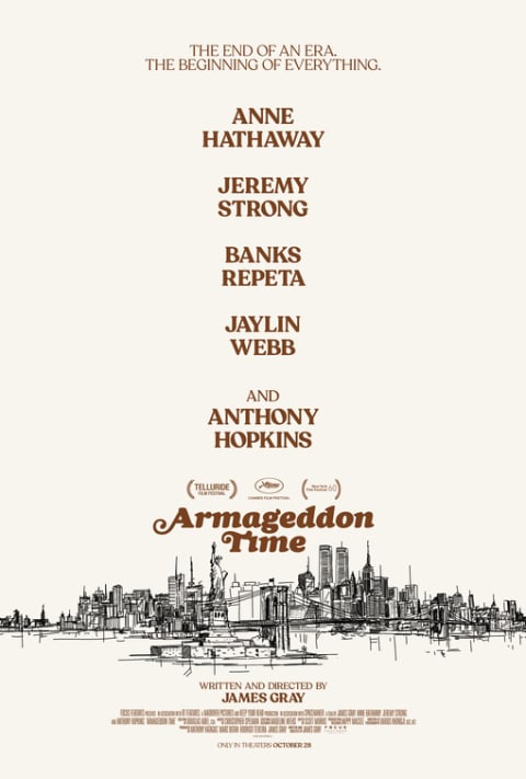 Armageddon Time theatrical one-sheet