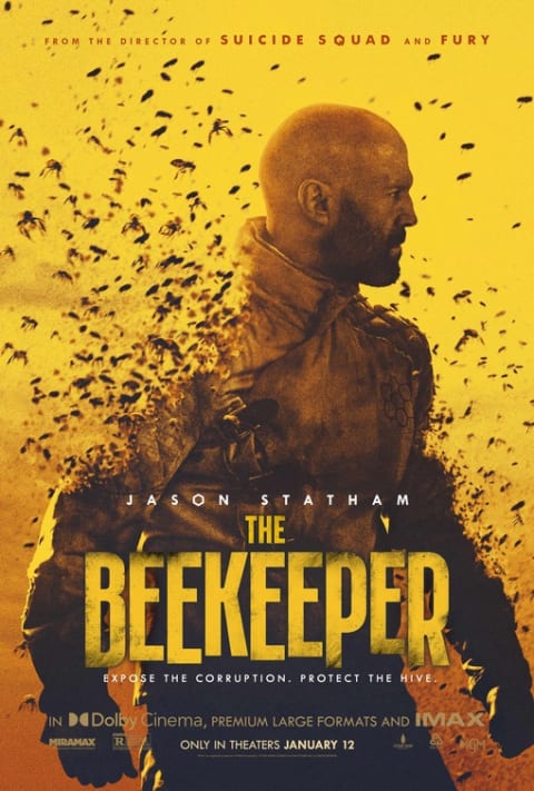 The Beekeeper theatrical one-sheet