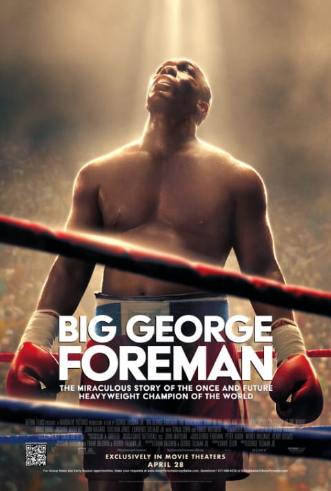 Big George Foreman theatrical one-sheet