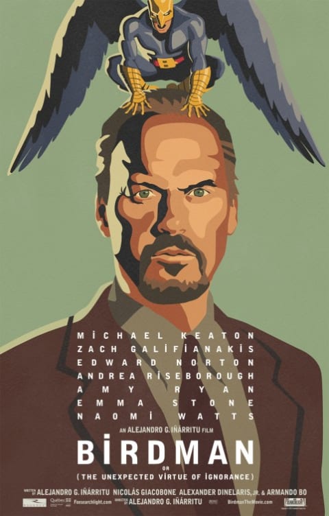 Birdman theatrical one-sheet