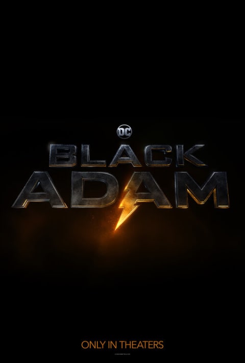 Black Adam theatrical one-sheet