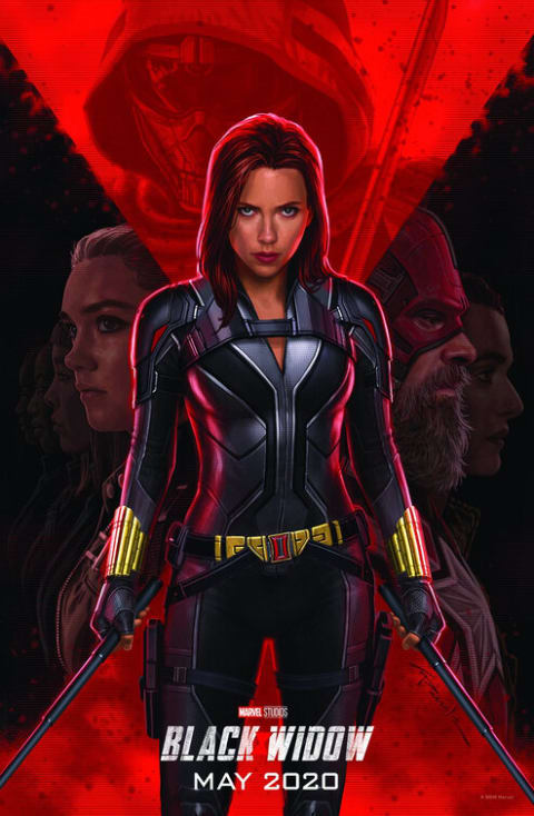 Black Widow theatrical one-sheet