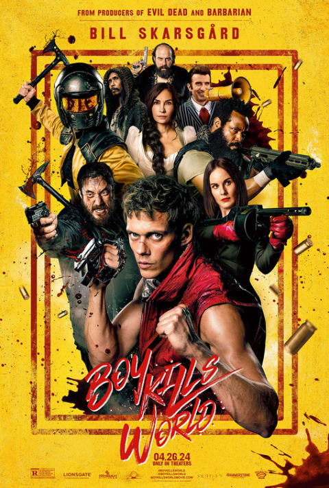 Boy Kills World theatrical one-sheet