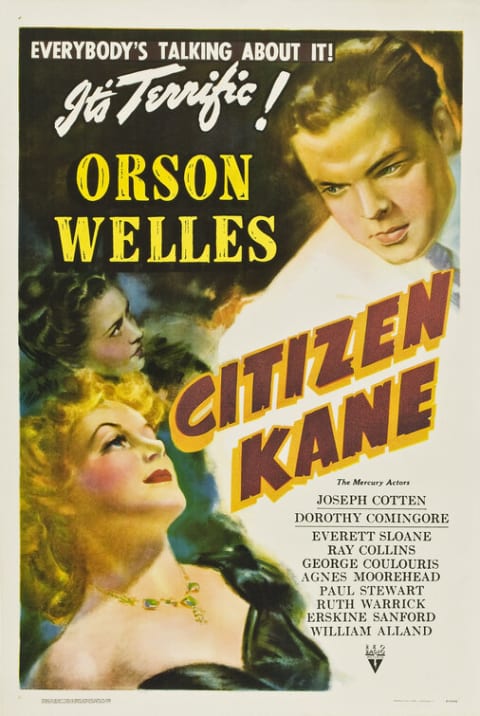 Citizen Kane theatrical one-sheet
